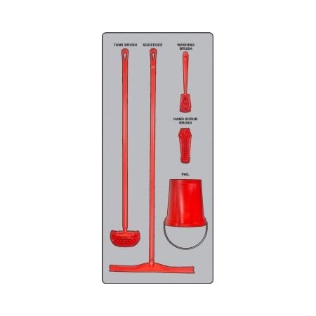 Accuform WET ZONE STOREBOARDS ULTRA PSB713GTRD PSB713GTRD